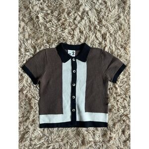 New Cotton On Kids Knitted shirt‎ sz 2